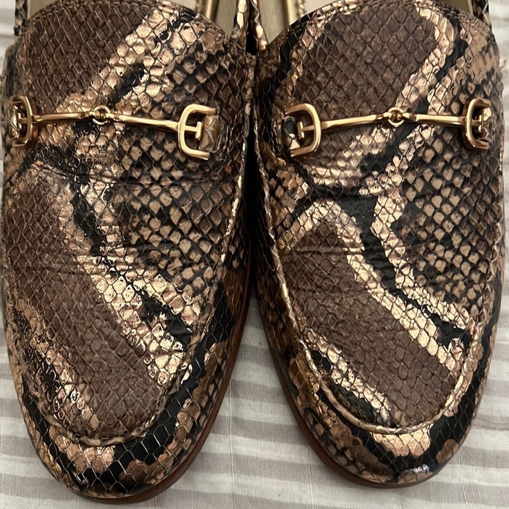 Sam Edelman Loraine in Rose Snake Loafer Size 7.5 - Picture 7 of 7
